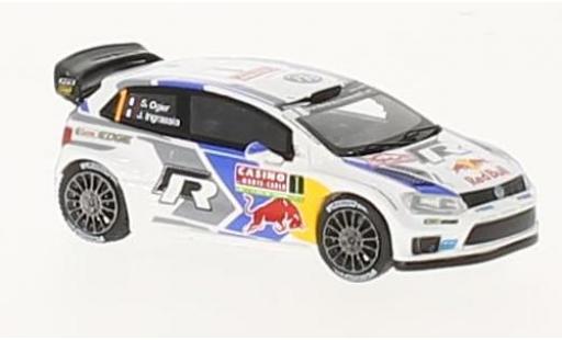 Diecast model cars Volkswagen Polo 1/87 Spark R WRC No.1 Motorsport Red Bull Rallye WM Rallye Monte Carlo 2014 S.Ogier/J.Ingrassia Volkswagen Polo 1/87 Spark R WRC No.1 Motorsport Red Bull Rallye WM Rallye Monte Carlo 2014 S.Ogier/J.Ingrassia diecast model cars