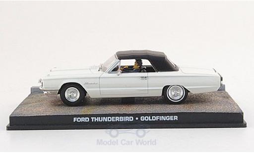 Diecast model cars Ford Thunderbird 1/43 SpecialC m. Figuren white James Bond 007 1964 Goldfinger ohne Vitrine Ford Thunderbird 1/43 SpecialC m. Figuren white James Bond 007 1964 Goldfinger ohne Vitrine diecast model cars