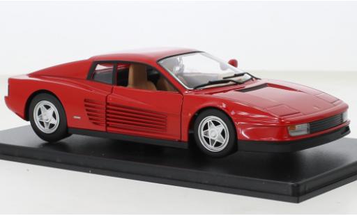 Diecast model cars Ferrari Testarossa 1/24 SpecialC red 1984 Ferrari Testarossa 1/24 SpecialC red 1984 diecast model cars