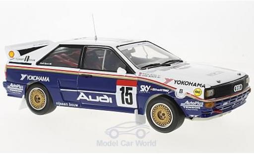Diecast model cars Audi Quattro 1/18 Sun Star A2 No.15 Rothmans 24h Ypres 1986 mit Decals J.Bosch/S.Bond Audi Quattro 1/18 Sun Star A2 No.15 Rothmans 24h Ypres 1986 mit Decals J.Bosch/S.Bond diecast model cars
