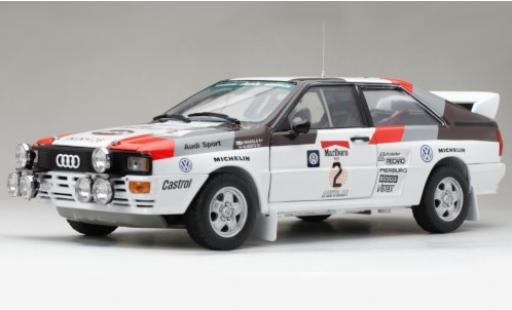 Diecast model cars Audi Quattro 1/18 Sun Star A2 No.2 Sport Marlboro Rallye Argentinien 1983 avec Decals H.Mikkola/A.Hertz Audi Quattro 1/18 Sun Star A2 No.2 Sport Marlboro Rallye Argentinien 1983 avec Decals H.Mikkola/A.Hertz diecast model cars