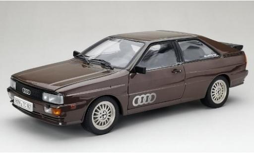 Diecast model cars Audi Quattro 1/18 Sun Star quattro metallic brown 1981 Audi Quattro 1/18 Sun Star quattro metallic brown 1981 diecast model cars