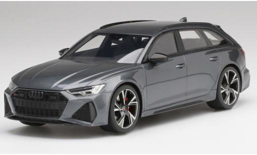 Diecast model cars Audi RS6 1/18 Top Speed Avant Carbon Black Edition grey/black Audi RS6 1/18 Top Speed Avant Carbon Black Edition grey/black diecast model cars