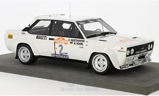 Diecast model cars Fiat 131 Abarth 1/18 Topmarques Collectibles Abarth No.2 Rallye WM Rallye San Remo 1980 W.Röhrl/C.Geistdörfer Fiat 131 Abarth 1/18 Topmarques Collectibles Abarth No.2 Rallye WM Rallye San Remo 1980 W.Röhrl/C.Geistdörfer diecast model cars
