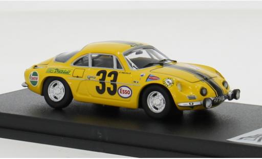 Diecast model cars Alpine A110 1/43 Trofeu 1968 #33 1:43 Alpine A110 1/43 Trofeu 1968 #33 1:43 diecast model cars