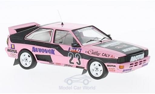 Diecast model cars Audi Quattro 1/43 Trofeu quattro No.23 Rallye-Cross Luneville 1987 C.Caly Audi Quattro 1/43 Trofeu quattro No.23 Rallye-Cross Luneville 1987 C.Caly diecast model cars
