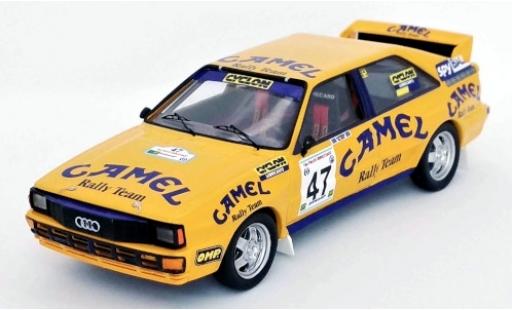Diecast model cars Audi Quattro 1/43 Trofeu quattro No.47 Camel Rally Team Camel Fthiotidas Rally 1990 Iaveris/El-Em Audi Quattro 1/43 Trofeu quattro No.47 Camel Rally Team Camel Fthiotidas Rally 1990 Iaveris/El-Em diecast model cars