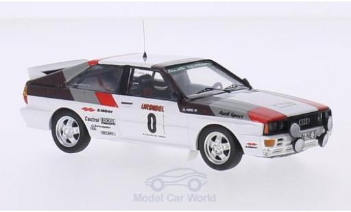 Diecast model cars Audi Quattro 1/43 Trofeu quattro Rallye WM Rallye Algarve 1980 H.Mikkola/A.Hertz Audi Quattro 1/43 Trofeu quattro Rallye WM Rallye Algarve 1980 H.Mikkola/A.Hertz diecast model cars