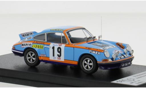 Diecast model cars Porsche 911 1/43 Trofeu Carrera RS Rally Portugal 1973 #19 1:43 Porsche 911 1/43 Trofeu Carrera RS Rally Portugal 1973 #19 1:43 diecast model cars