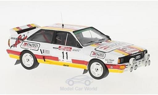 Diecast model cars Audi Quattro 1/43 Trofeu quattro A2 No.11 Rallye New Zealand 1985 M.Stewart/D.Parkhill Audi Quattro 1/43 Trofeu quattro A2 No.11 Rallye New Zealand 1985 M.Stewart/D.Parkhill diecast model cars