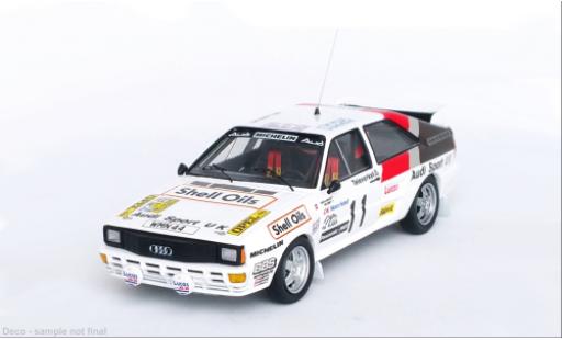 Diecast model cars Audi Quattro 1/43 Trofeu No.11 Rallye WM Rallye Suède 1985 Audi Quattro 1/43 Trofeu No.11 Rallye WM Rallye Suède 1985 diecast model cars