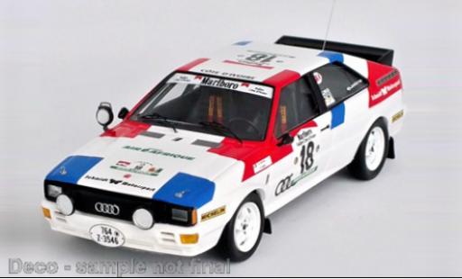 Diecast model cars Audi Quattro 1/43 Trofeu No.18 Rallye WM Rallye Bandama 1981 Audi Quattro 1/43 Trofeu No.18 Rallye WM Rallye Bandama 1981 diecast model cars