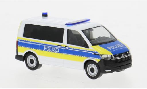 Diecast model cars Volkswagen T6 1/87 Herpa .1 Polizei N 1:87 Volkswagen T6 1/87 Herpa .1 Polizei N 1:87 diecast model cars