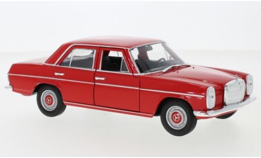 Diecast model cars Mercedes 220 1/24 Welly (W115) red 1968 Mercedes 220 1/24 Welly (W115) red 1968 diecast model cars