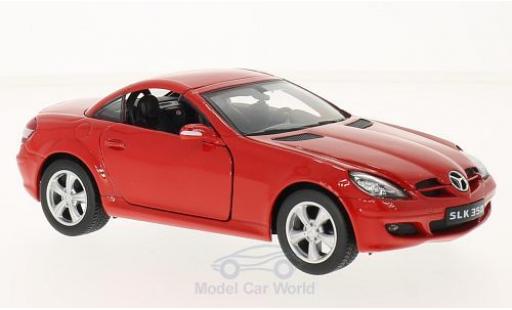 Diecast model cars Mercedes Classe SLK 1/24 Welly SLK 350 red Mercedes Classe SLK 1/24 Welly SLK 350 red diecast model cars