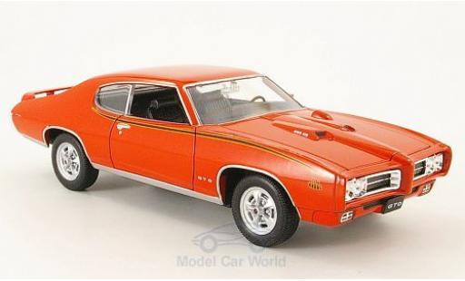 Diecast model cars Pontiac GTO 1/24 Welly The Judge 1969 ohne Vitrine Pontiac GTO 1/24 Welly The Judge 1969 ohne Vitrine diecast model cars