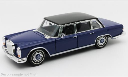 Diecast model cars Mercedes 600 1/24 Welly blue 1963 Mercedes 600 1/24 Welly blue 1963 diecast model cars