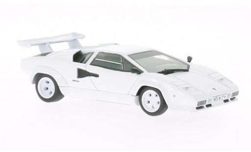 Diecast model cars Lamborghini Countach 1/43 WhiteBox LP400 S white 1978 Lamborghini Countach 1/43 WhiteBox LP400 S white 1978 diecast model cars