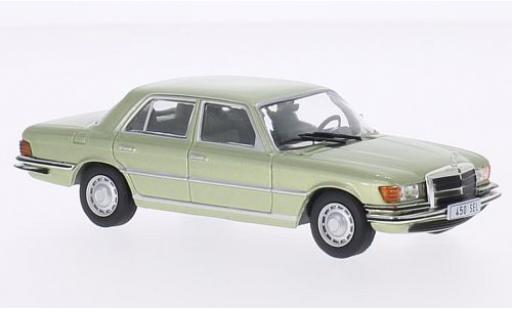 Diecast model cars Mercedes 450 1/43 WhiteBox SEL (W116) metallic green 1975 Mercedes 450 1/43 WhiteBox SEL (W116) metallic green 1975 diecast model cars