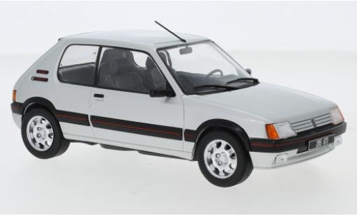 Diecast model cars Peugeot 205 1/24 WhiteBox 1.9 GTI grey 1988 Peugeot 205 1/24 WhiteBox 1.9 GTI grey 1988 diecast model cars
