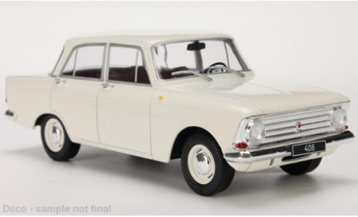 Diecast model cars Moskwitsch 408 1/24 WhiteBox white 1966 Moskwitsch 408 1/24 WhiteBox white 1966 diecast model cars
