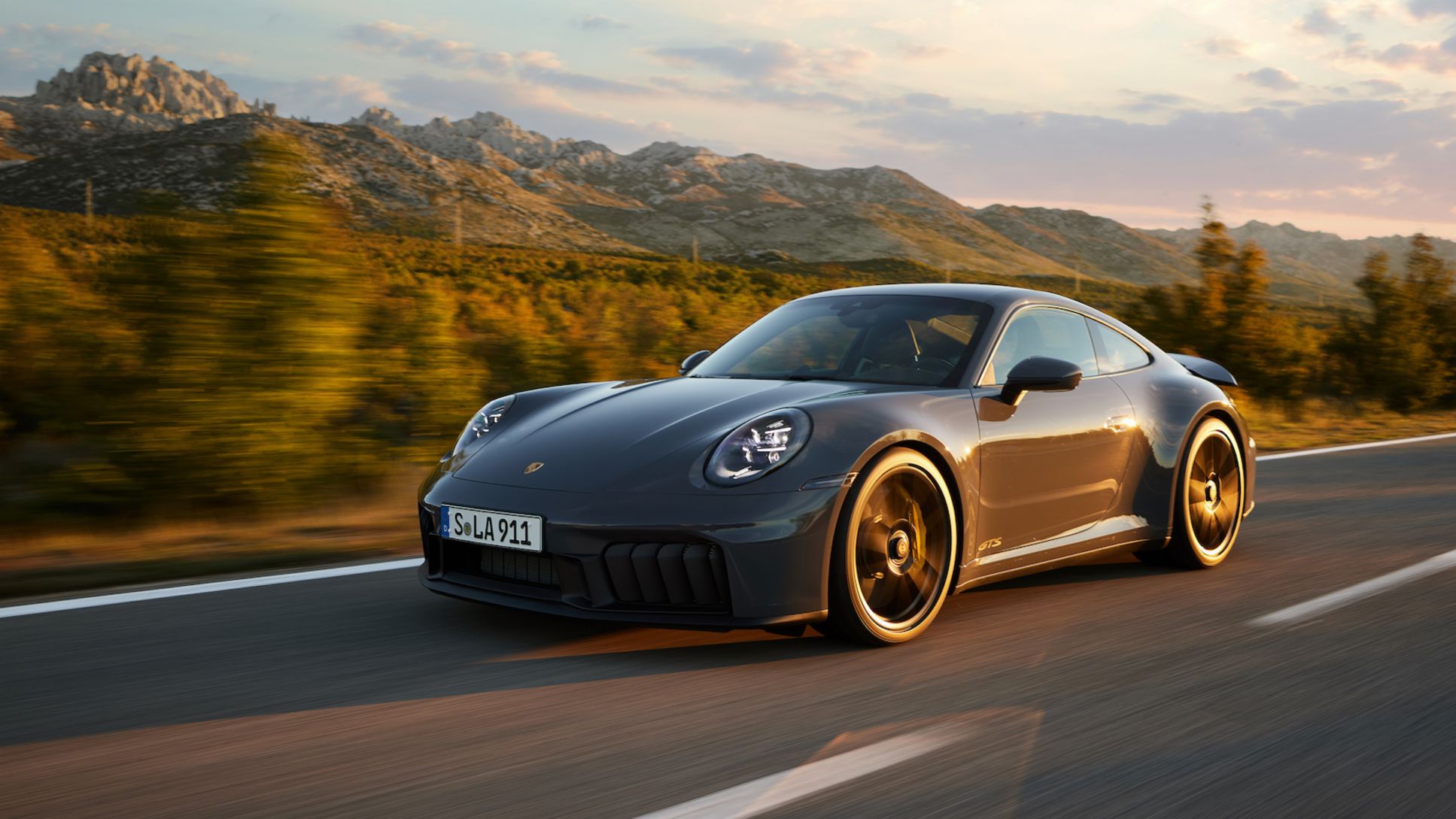 Porsche diecast model cars