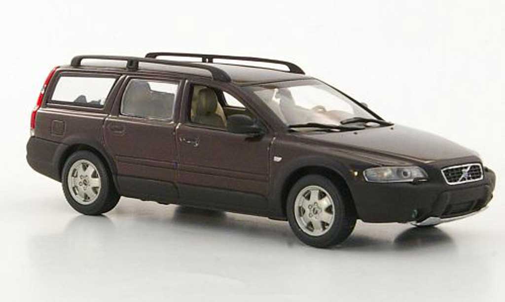 Diecast model cars Volvo V70 1 43 DNA Collectibles XC metallic