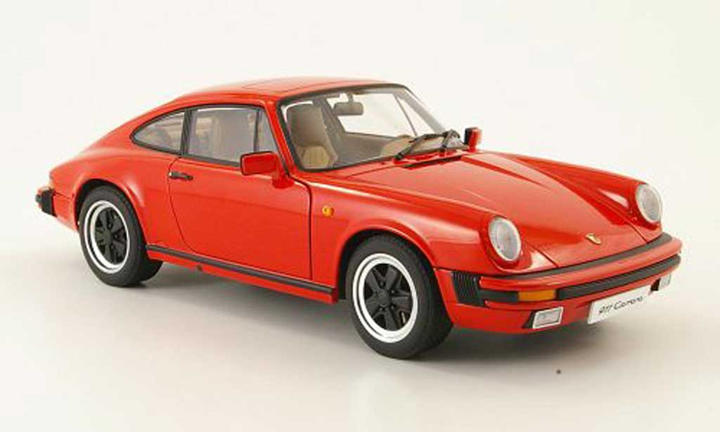 Diecast model cars Porsche 930 3.2 1/18 Autoart 3.2 carrera red