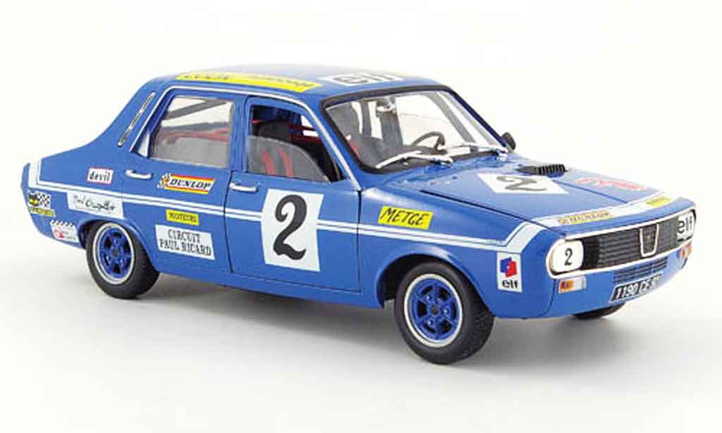 ② Renault 12 Gordini 1:18 Solido — Voitures miniatures