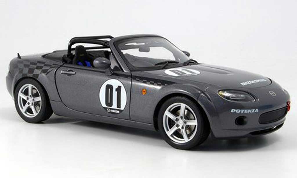 Mazda MX5, weiss, 2015, Modellauto, Fertigmodell, Triple 9 Collection 1:18