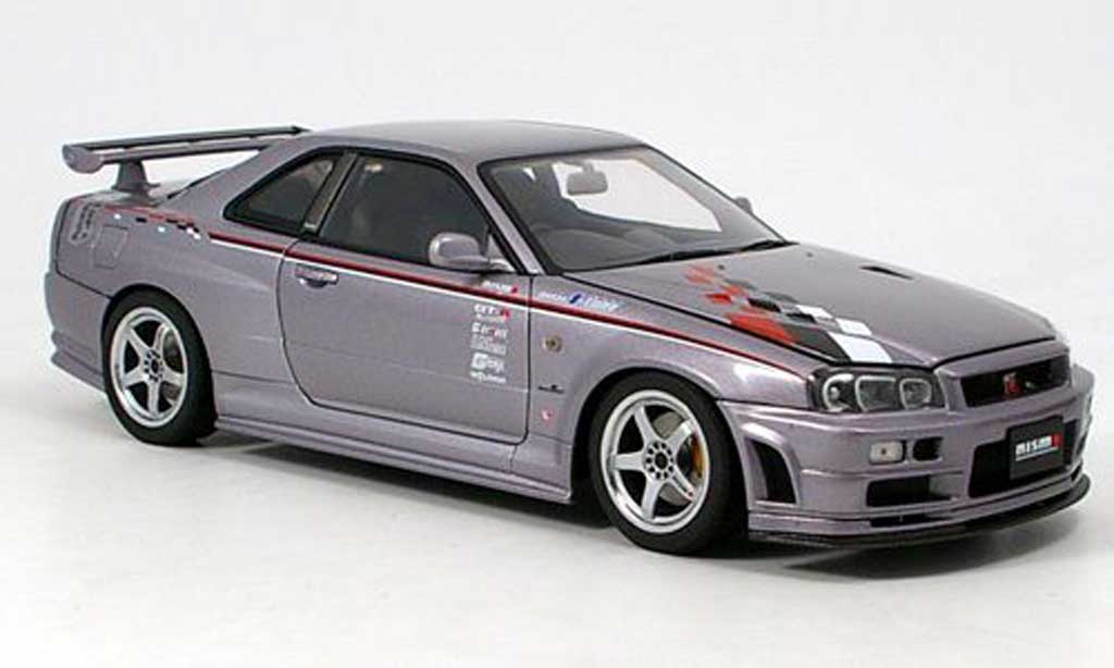 Diecast model cars Nissan Skyline R34 1/18 Ignition Model