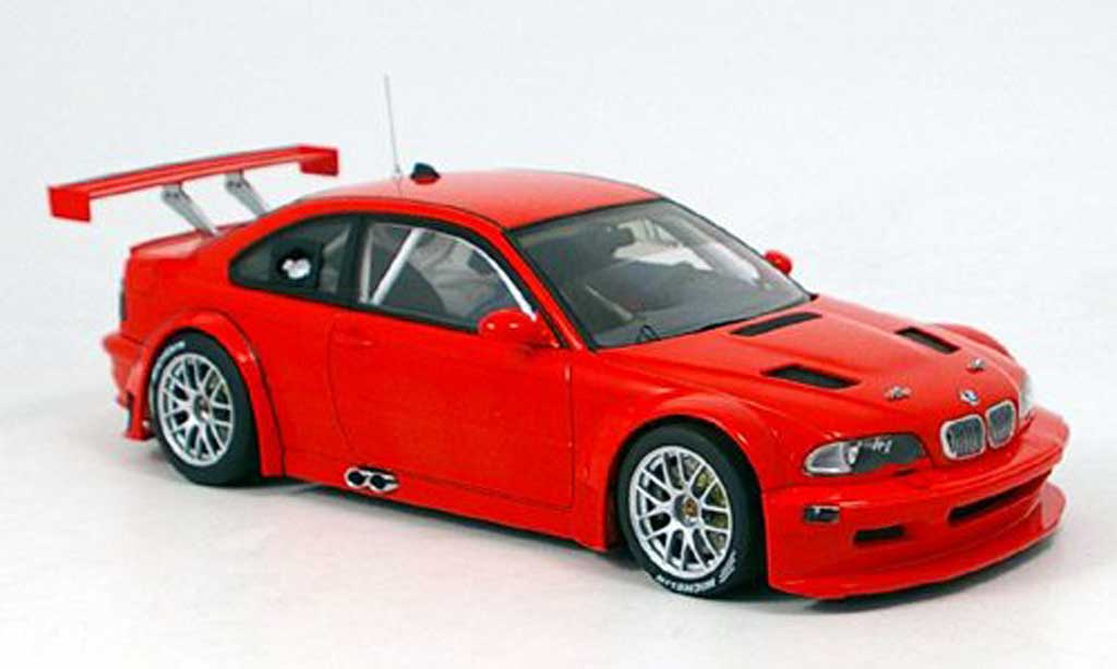 Diecast model cars Bmw M3 E46 1/18 Autoart GTR E46 plain body