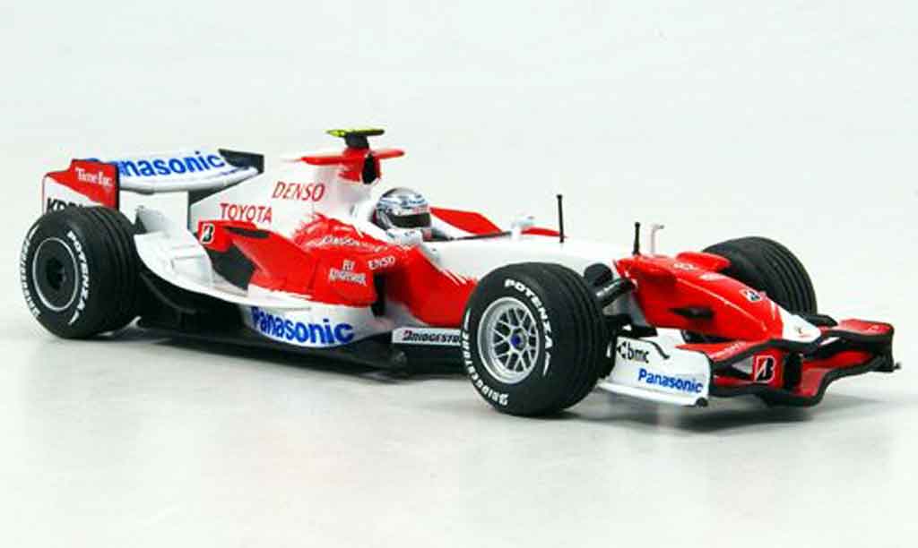 Diecast model cars Toyota F1 1/43 Minichamps tf 107 panasonic