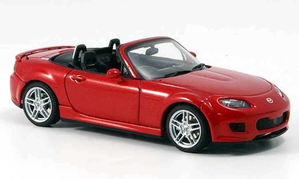 Mazda MX5, rot, 2015, Modellauto, Fertigmodell, Triple 9 Collection 1:18