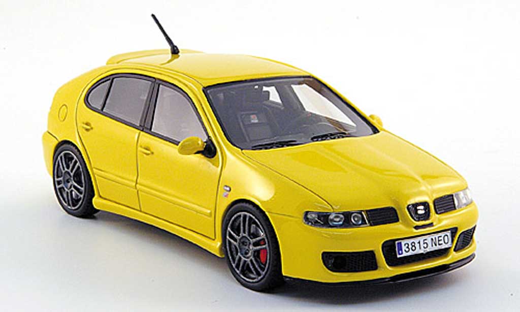 Diecast model cars Seat Leon 1/43 Neo mk1 cupra r black 2003