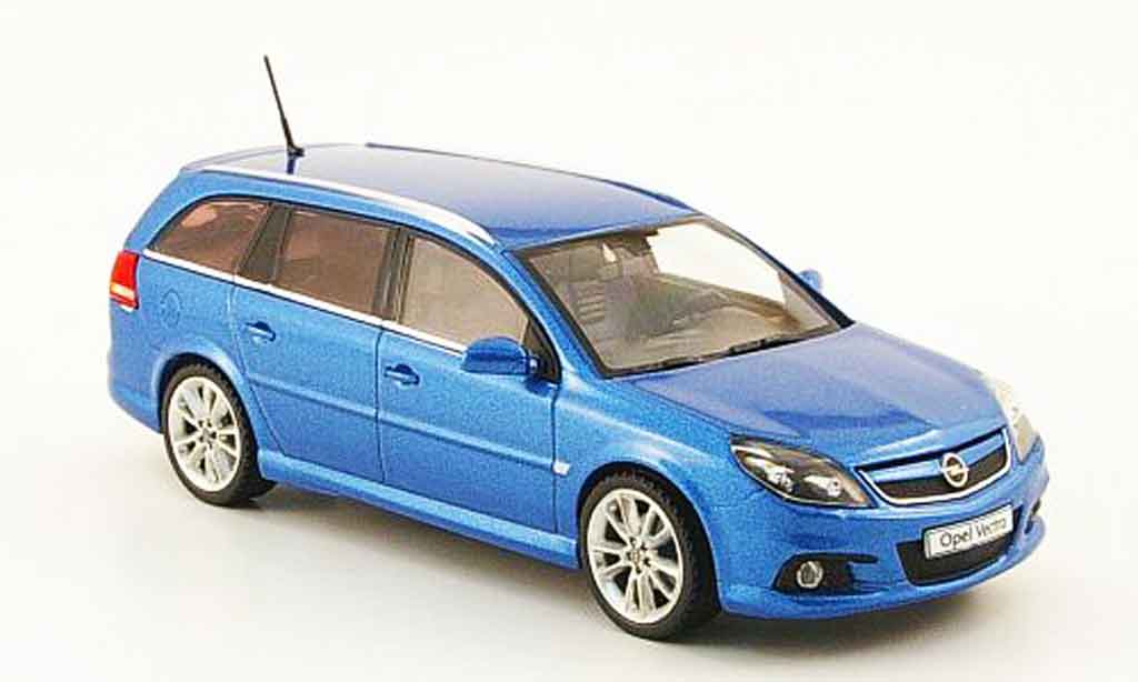 Diecast model cars Opel Vectra 1/43 Schuco C Caravan OPC metallic black 