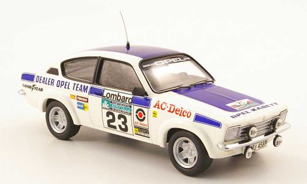 Diecast model cars Opel Kadett C 1/43 Minichamps C Caravan grun 1978 