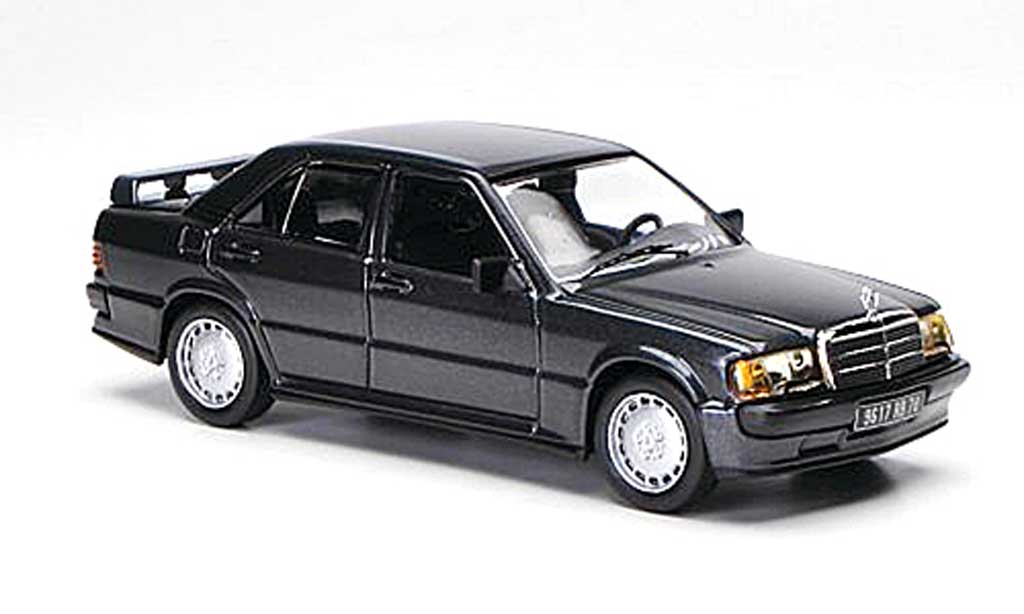 1984 MERCEDES 190 2.3 in Black 1/43 scale model by Norev