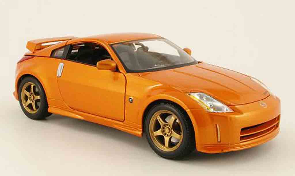 Diecast model cars Nissan 350Z 1/43 Ebbro Fairlady grey metallisee Coupe  Facelift 2005 