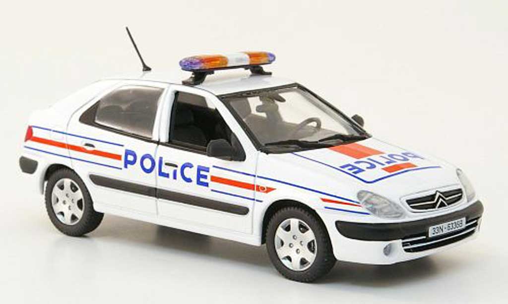 Voiture police store nationale francaise miniature
