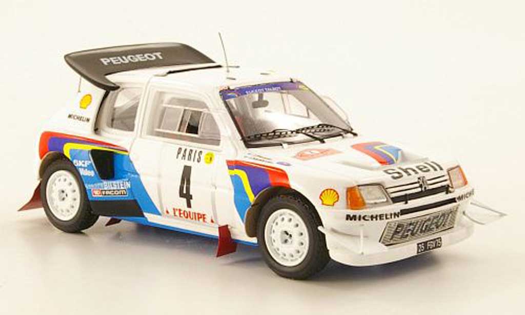 Diecast model cars Peugeot 205 Turbo 16 1/43 Solido Turbo 16 Rallye Pikes  Peak 1987 T16 