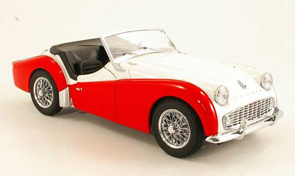 京商 1/18 トライアンフTR3 1959 LM - ミニカー