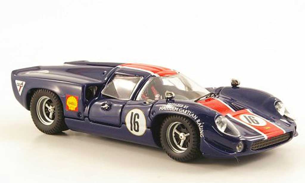 Diecast model cars Lola T70 1969 1/43 Spark 1969 MK3B No.6