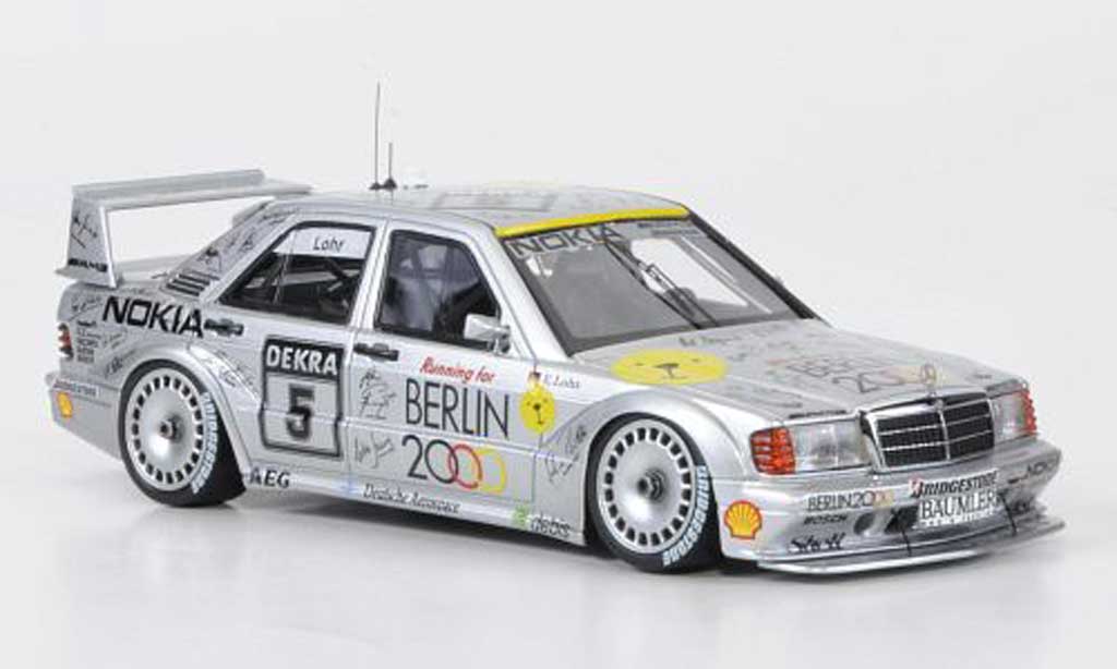 Diecast model cars Mercedes 190 E 1/43 HPI E 2.5-16 Evo II No.6