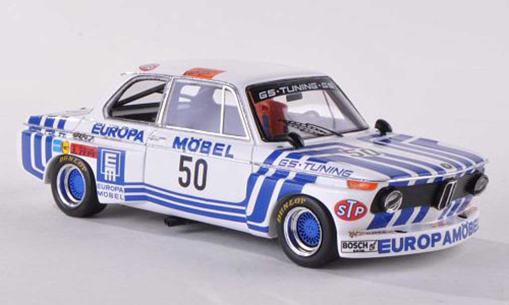 Diecast model cars Bmw 2002 Turbo 1/18 Spark Turbo Gr.5 No.6