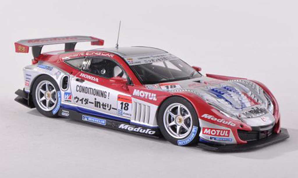Diecast model cars Honda HSV-010 1/43 Ebbro No.18 Weider Modulo Super GT500  2013 N.Yamamoto/F.Makowiecki - Alldiecast.us