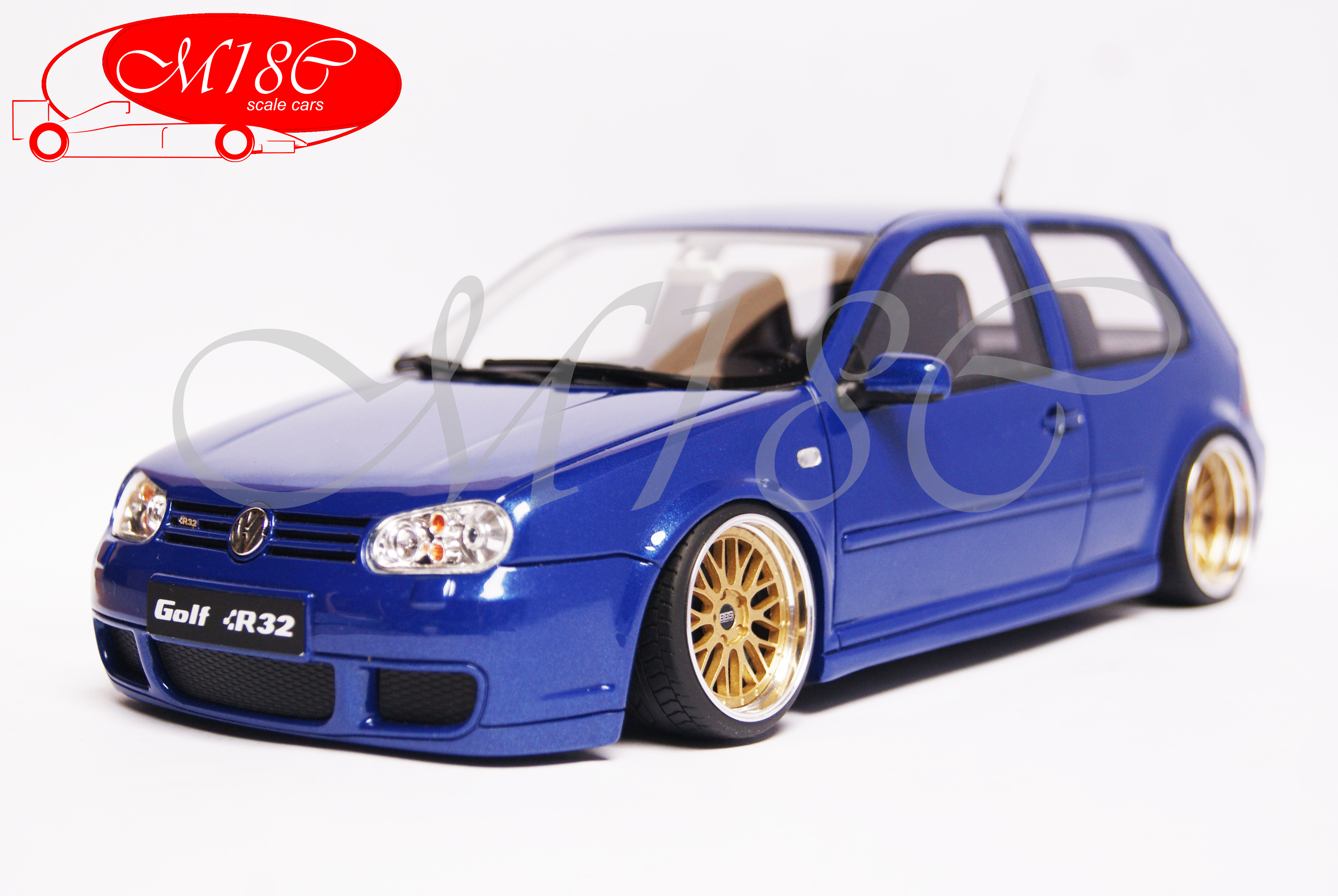 Diecast model cars Volkswagen Golf 4 GTI 1/18 Revell 4 GTI turbo swap  moteur audi tt 