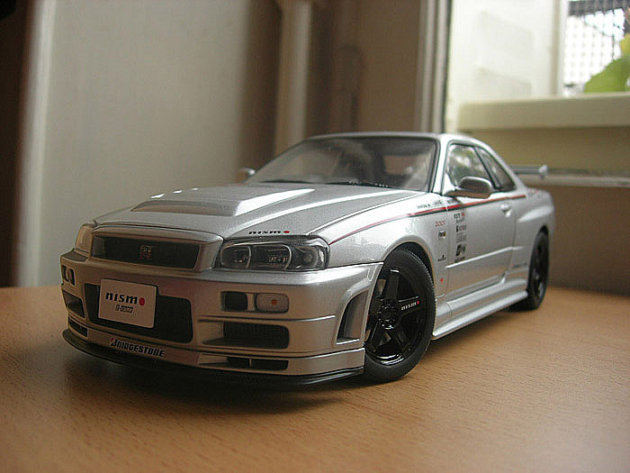 IG0791 1/43 Nismo R34 GT-R Z-tune Bayside Blue | LINE UP