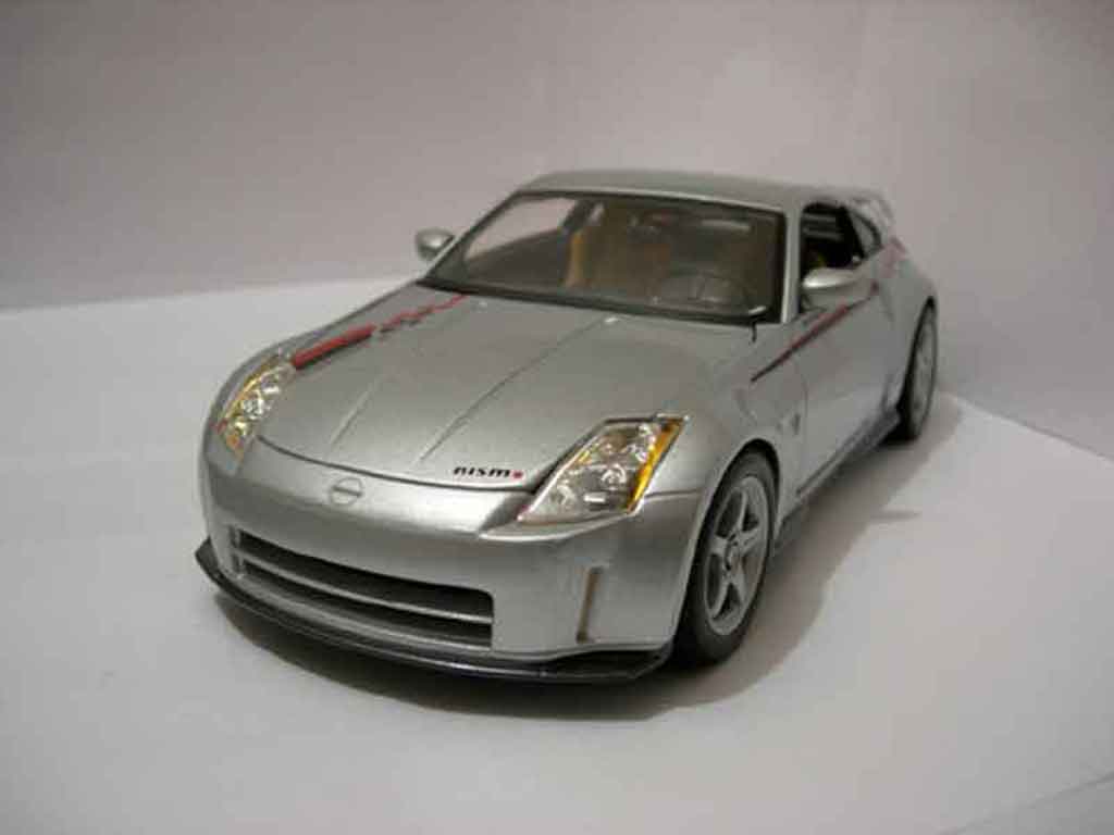 Diecast model cars Nissan 350Z 1/18 Autoart Nismo fairlady z type 380 rs  grey 2006 