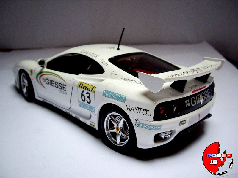 Burago 1/18 Ferrari 360 Modena Bleu Clair - Réf 171021L